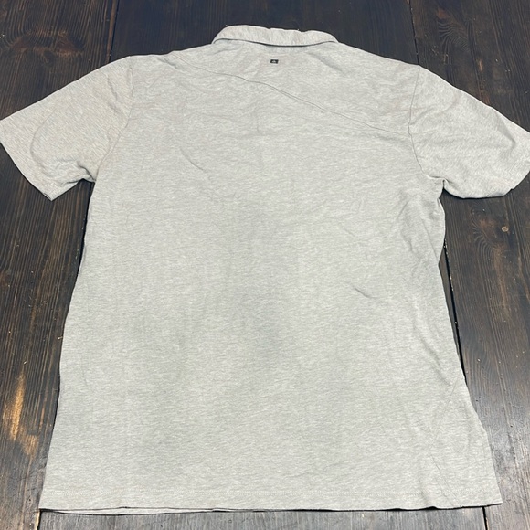 Volcom 3 button Polo men’s medium Heather gray - Picture 2 of 7